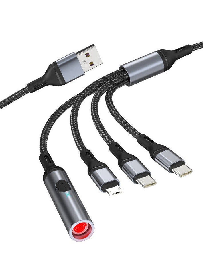 Universal USB Phone Charging Cable 4-in-1 with lighter