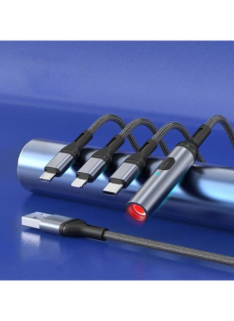 Universal USB Phone Charging Cable 4-in-1 with lighter