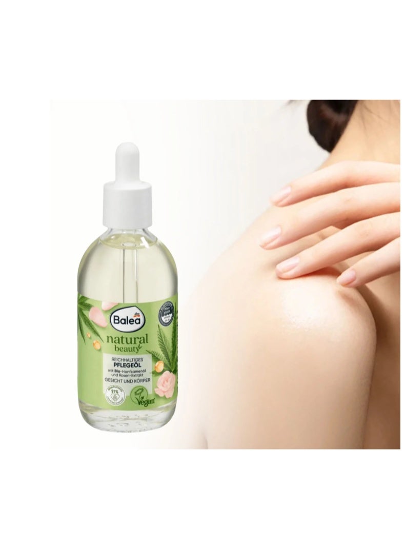balea زيت بيلا الطبيعي للجمال العضوي للوجه والجسم - 100 مل - Image 2