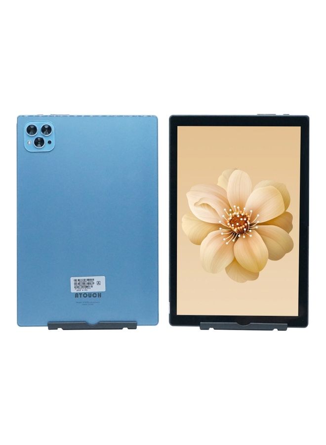 أتتش كمبيوتر لوحي X19 Pro يعمل بنظام أندرويد للأطفال، شاشة 10.1 بوصة، ثنائي الشريحة، ذاكرة الوصول العشوائي 6 جيجابايت، 256 جيجابايت، شبكة الجيل الخامس، واي فاي ونظام تحديد المواقع، أزرق - Image 1