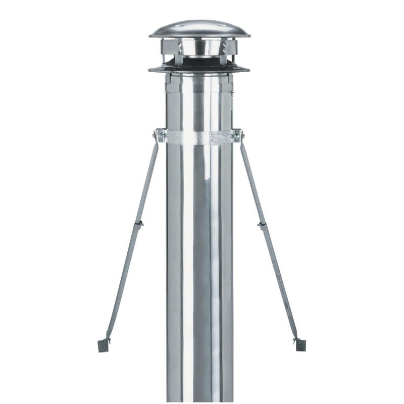 Selkirk 8 in Stainless Steel Roof Brace Kit