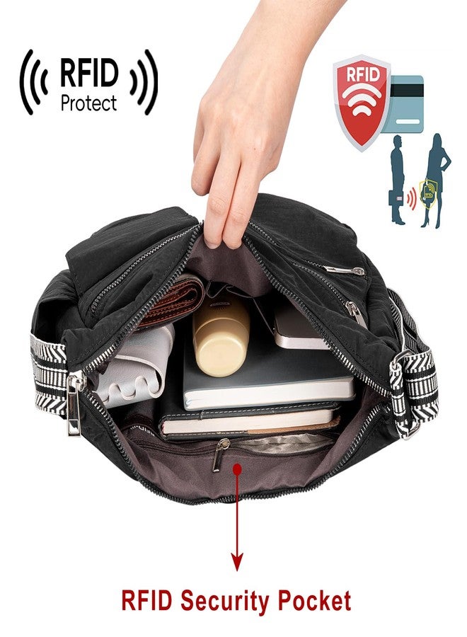 CLUCI Travel Purses for Women, Waterproof Nylon Crossbody Bags for Woman Trendy, Anti Theft Shoulder Handbags for Ladies - Image 3