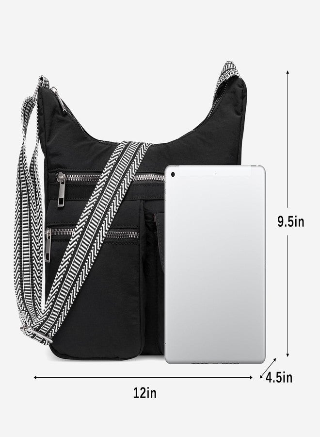 CLUCI Travel Purses for Women, Waterproof Nylon Crossbody Bags for Woman Trendy, Anti Theft Shoulder Handbags for Ladies - Image 4