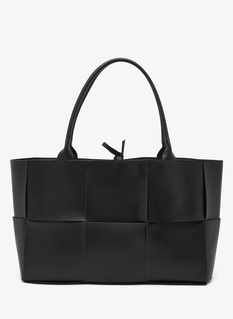 Oversized Woven Tote