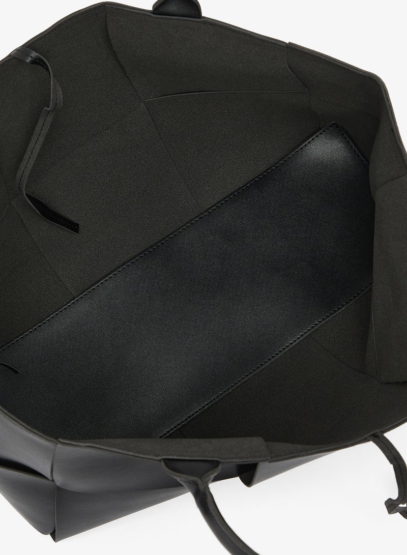 GLAMOROUS Oversized Woven Tote - Image 4