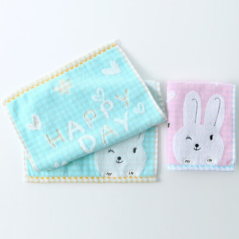 JD Jing Zao KING SHORE Class A Children's Towel, Pure Cotton 100%, Face Towel, Washcloth, Kids' Towel, Soft And Absorbent, 2 Pieces, Sports - Image 4
