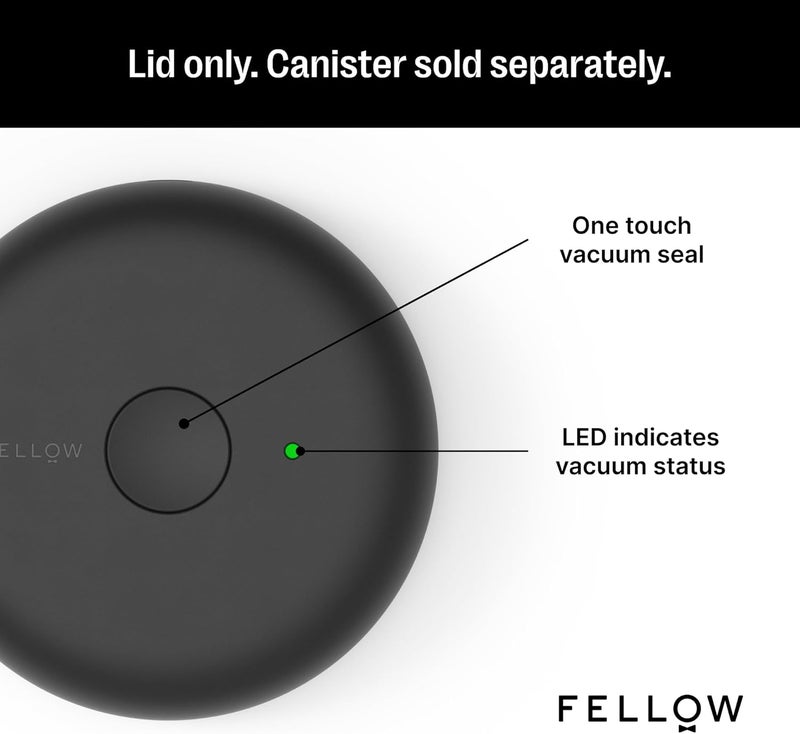 FELLOW Electric Atmos Lid - Automatically Sealing Lid - Compatible With All Atmos Vacuum Coffee Canisters - Image 2
