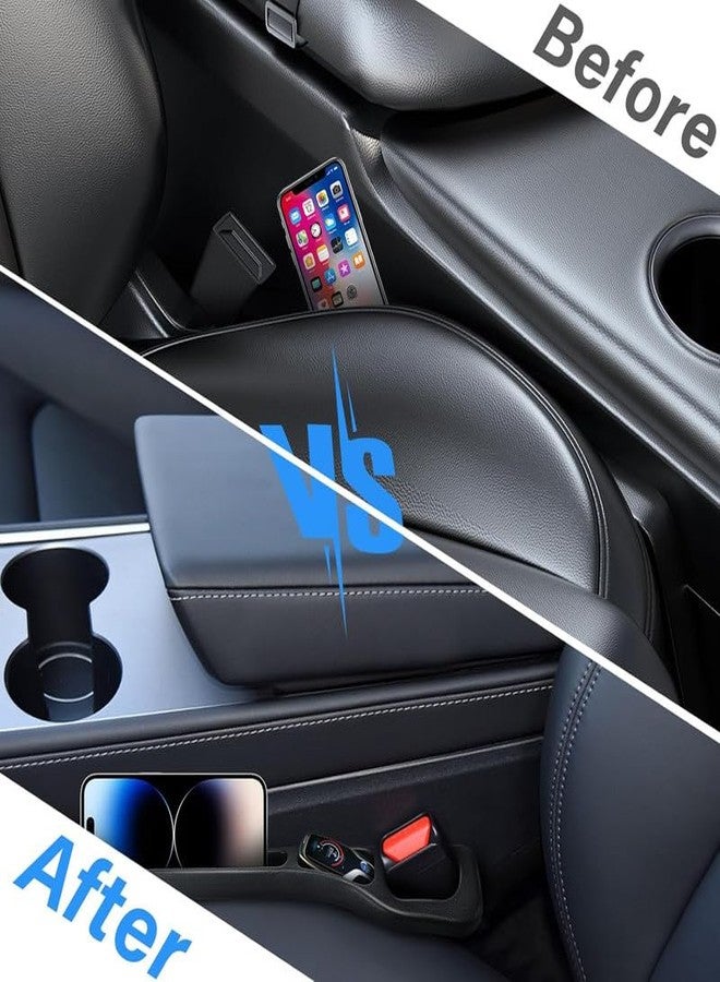 LOVMOTO Car Interior Accessories Universal Car Seat Gap Filler Storage Box for Car Seat Gaps Seat Organiser Car Side Seat Catcher car storage organizer Comfortable With Bal-eno - Image 4