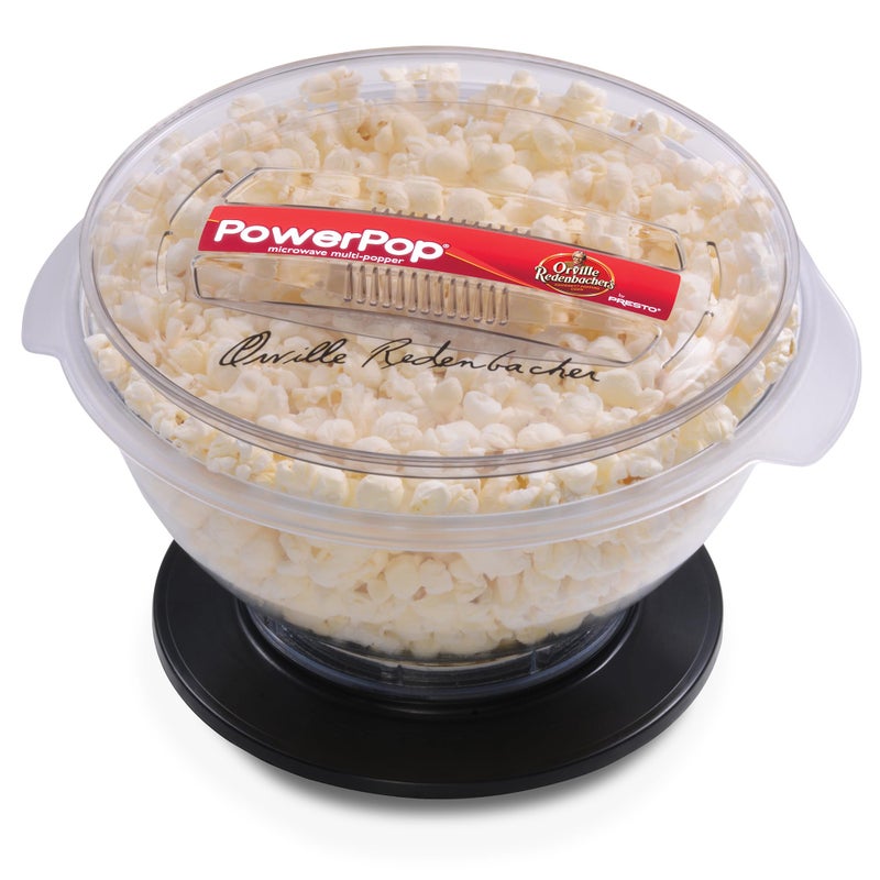 Presto! Presto 04830 PowerPop Microwave Multi-Popper, Black - Image 4