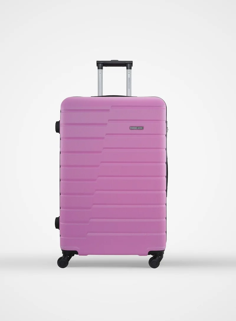 Large Size Lightweight ABS Hardside Spinner Luggage Trolley -28 Inch | Carrying 30KG 8 Wheel Hardshell Suitcase-Pink