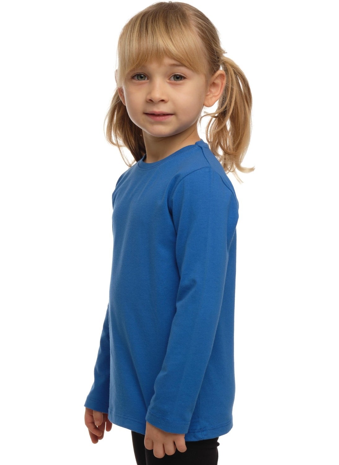 Lovetti - Saks Basic Unisex Kids Seasonal Crew Neck Long Sleeve T-Shirt - Image 1