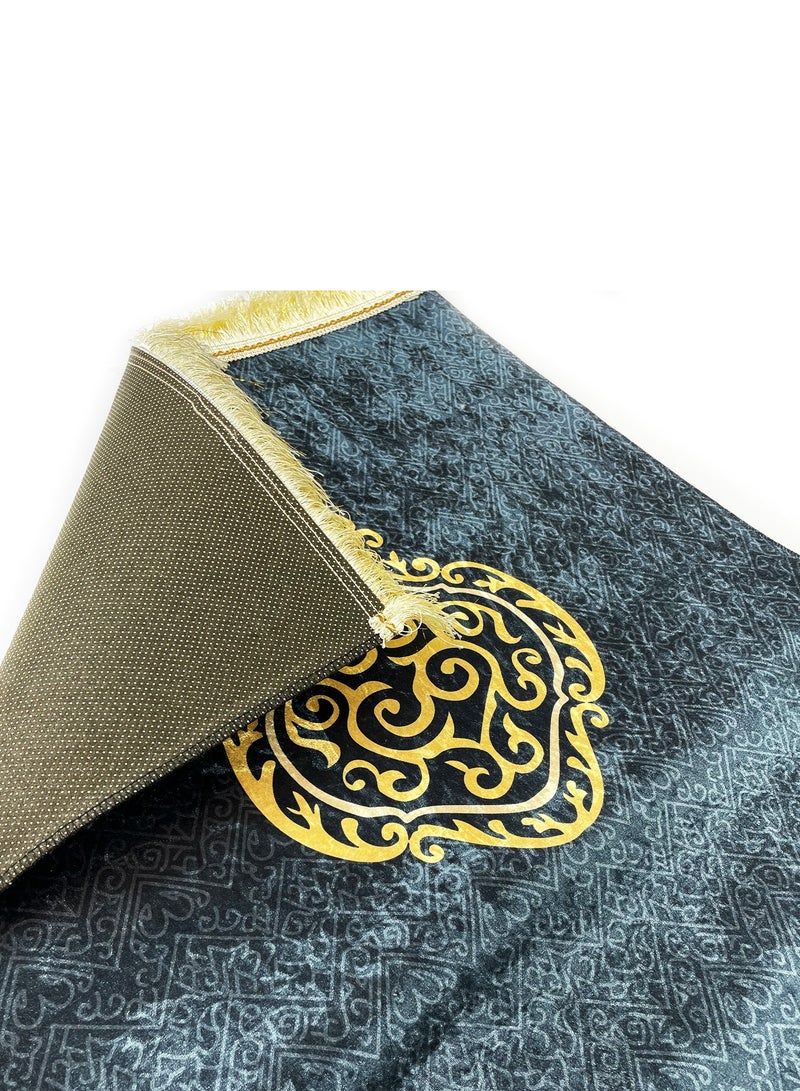 سندس سجادة سندس ألترا - حشوة ميموري فوم عالي الجودة بغلاف قطني فاخر مطرز بنقوش مميزة - Image 3