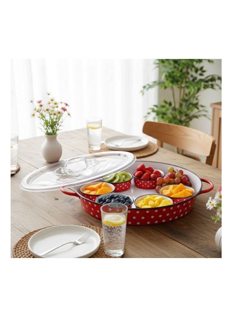 MARS Q Breakfast tray with lid and serving bowls - Image 3