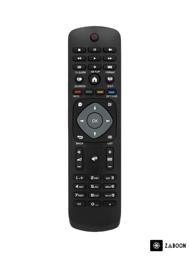 Zaboon Universal Remote Control For Philips LCD And Smart Digital TV Black
