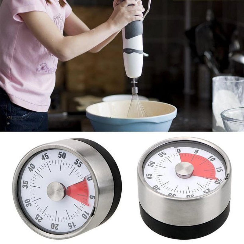 GT-REX GTREX Kitchen Timer 60 Minute Visual Timer with 70db Alert Mechanical Countdown Timers with Magnetic Backing for Cooking Teaching Meeting Working - Image 5