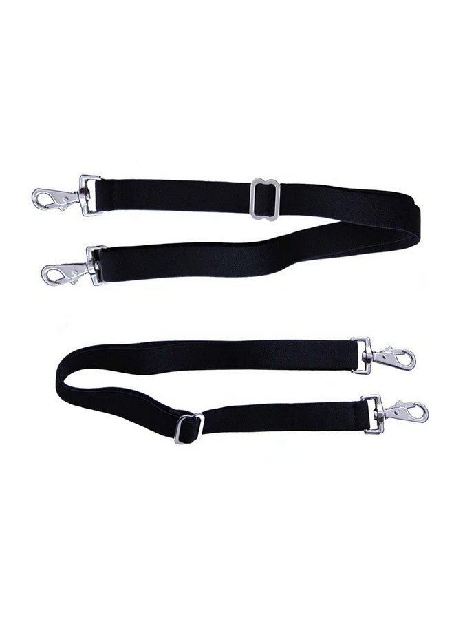 Challenger CHALLENGER Replacement Horse Blanket Detachable Adjustable Elastic Leg Straps 2 Pcs 403L01 - Image 1