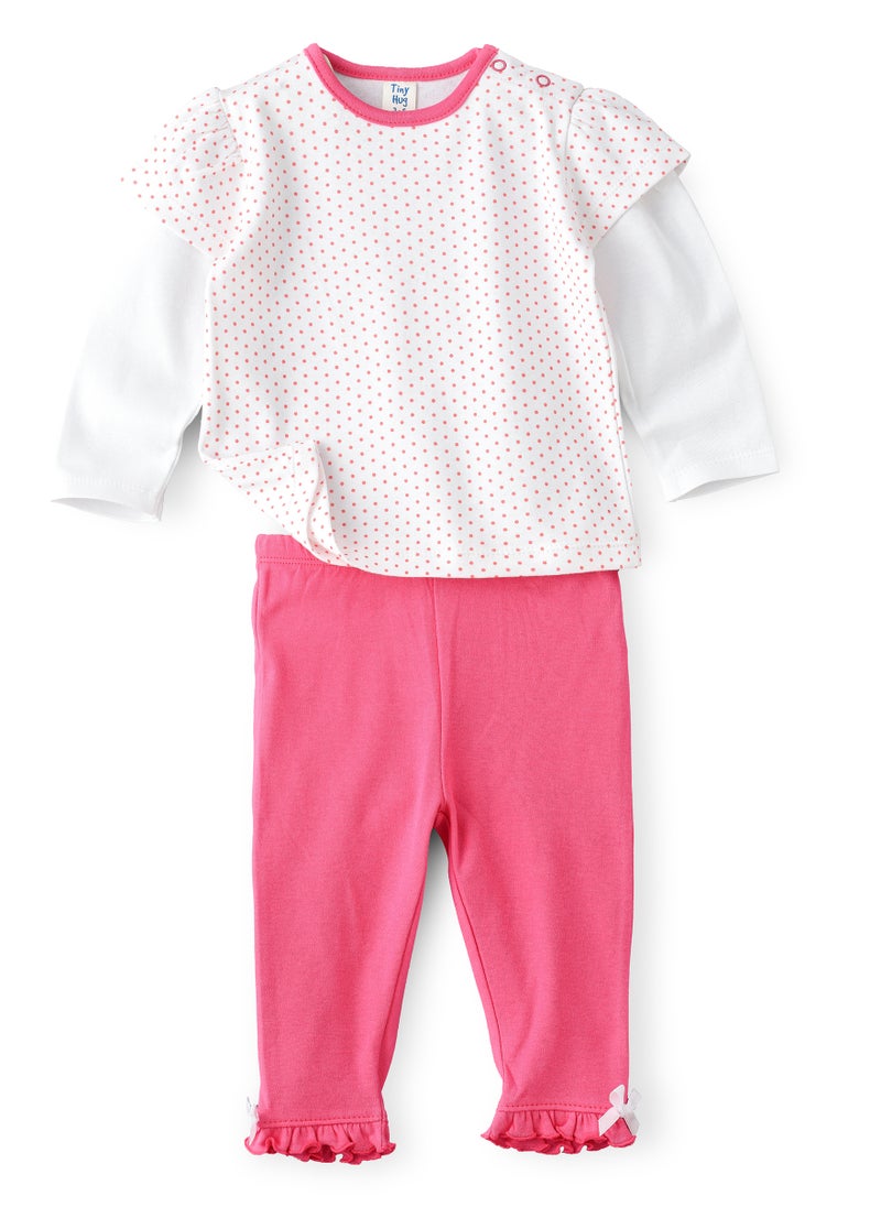 Tiny Hug Girls Clothing Set, Soft and Comfortable Clothes for  Girls  - Image 1