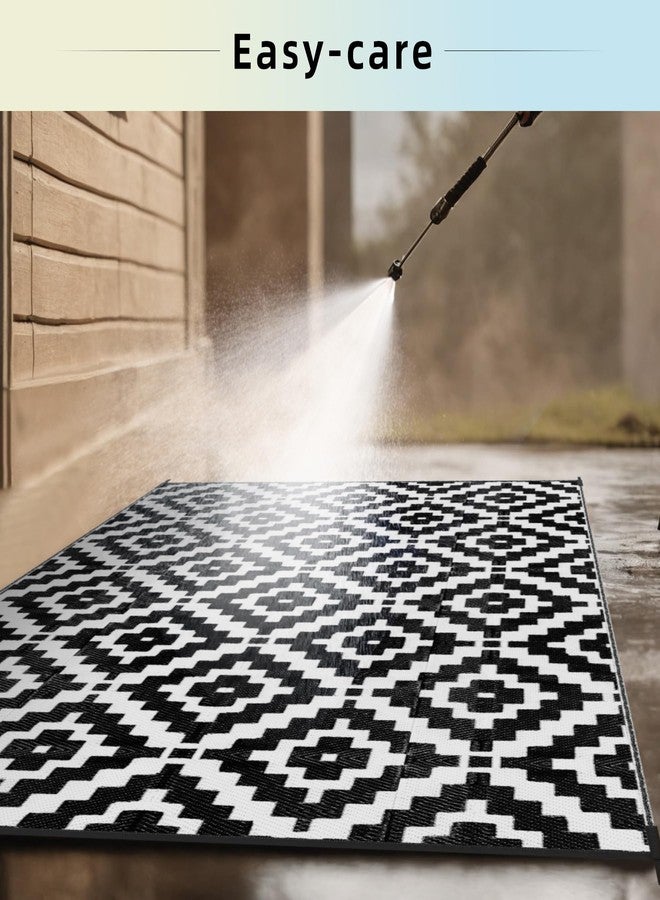 Favoyard سجادة خارجية من فافويارد، مقاس 6 × 9 قدم، مقاومة للماء، قابلة للاستخدام على الوجهين، مصنوعة من القش البلاستيكي، مثالية لتزيين الفناء الخارجي، مناسبة للتخييم، مناسبة للشرفات، والباحات، وحمامات السباحة، والحدائق الخلفية، والنزهات، والشواطئ، وأبواب الكرفانات. - Image 4
