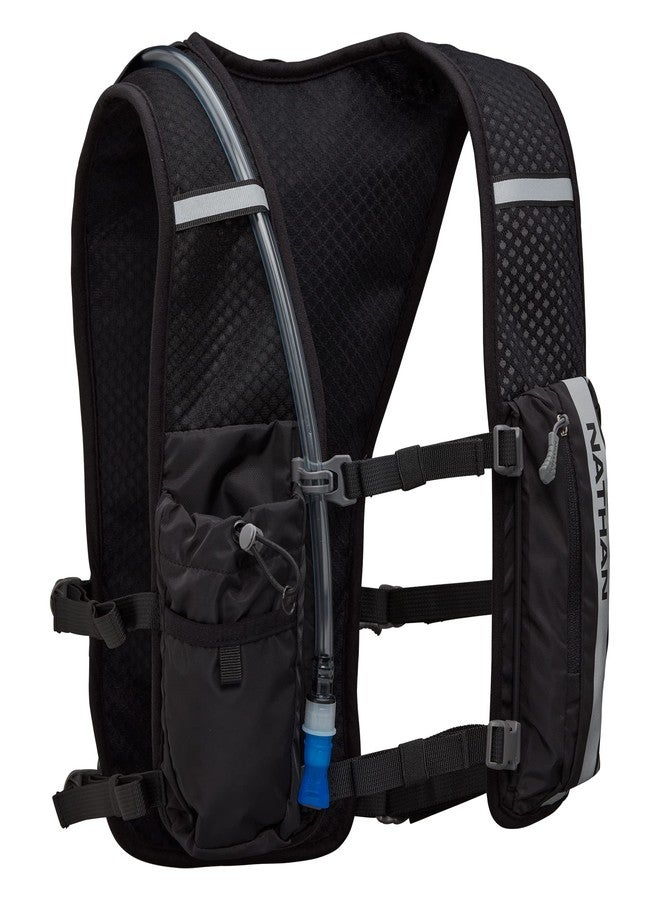 Nathan Hypernight QuickStart 2.0 4 Liter Hydration Pack w/ 1.5L Bladder, Reflective to Be Seen at Night, Front Water Bottle Pockets, Moisture Wicking, Unisex - Image 2