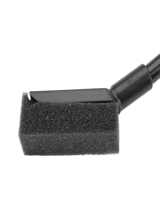 Zerodis 4 in 1 Portable Aquarium Cleaning Tool Set Long Handle Fish Cleaner Include Fish Net Shovel Sponge Brush Plant Fork - Image 4