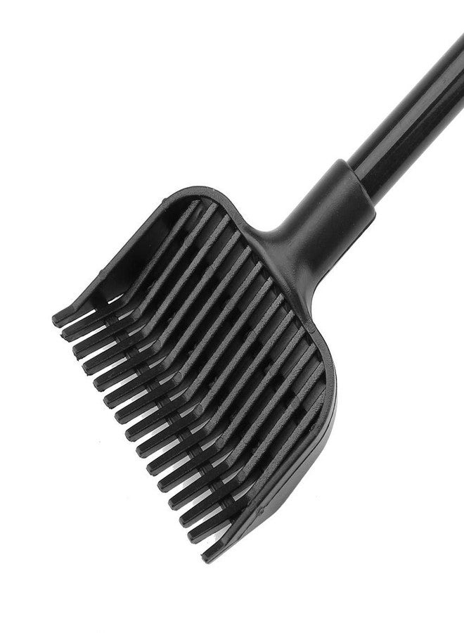 Zerodis 4 in 1 Portable Aquarium Cleaning Tool Set Long Handle Fish Cleaner Include Fish Net Shovel Sponge Brush Plant Fork - Image 5