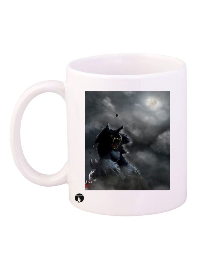 RKN Assassin's Creed Video Game Printed Mug White/Grey/White Standard Size