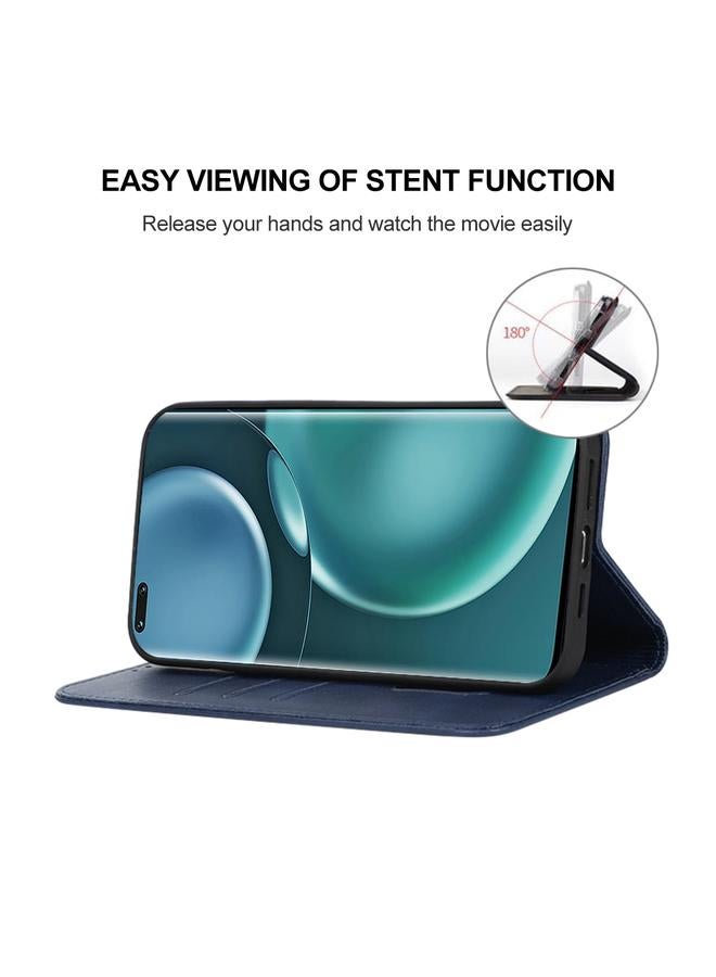 S-TOP Case For Honor Magic4 Magnetic Closure Leather Phone Case - Image 4