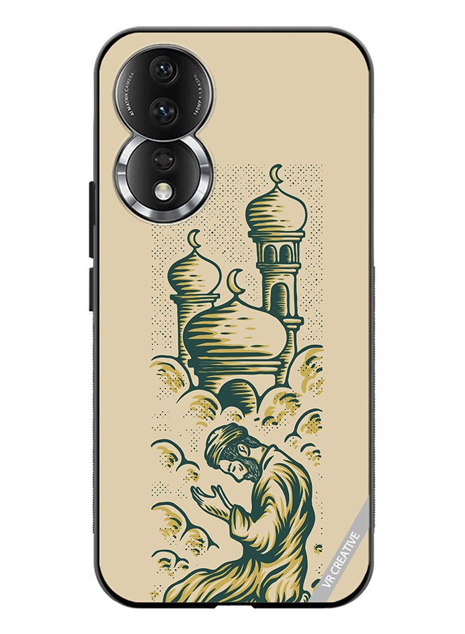 VR CREATIVE Protective Case Cover For Honor 80 Prayer Design Multicolour - Image 1