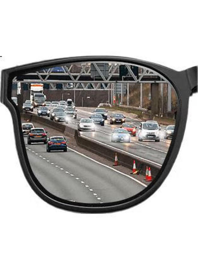 Eyes Folding Sunglasses Clip, Outdoor Uv Protection, For Nearsighted Glasses, Polarized Sunglasses Clip, Recommended For Driving - Image 3