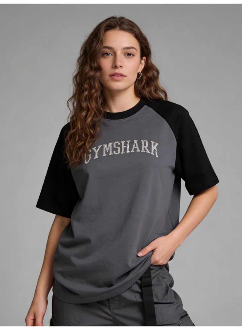 جيمشارك Gymshark القمصان الملونة للرجال والنساء القمصان العارضة العامة الأزواج قصيرة الأكمام - Image 1