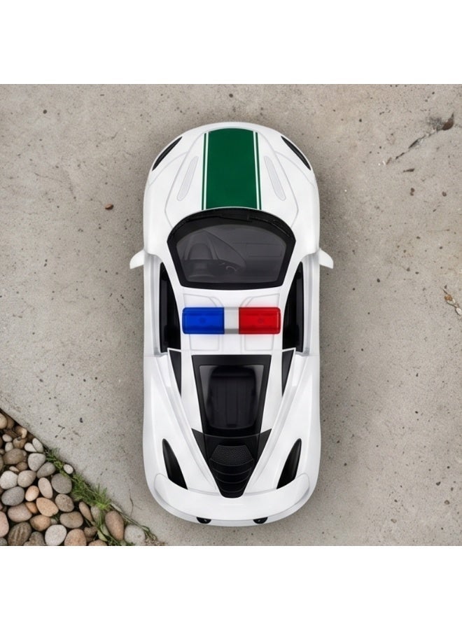 TOY GARDEN Simulation Alloy Die-Cast Police Luxury Car Model | Pull Back & Go Mini Car Toy for Kids - Image 5