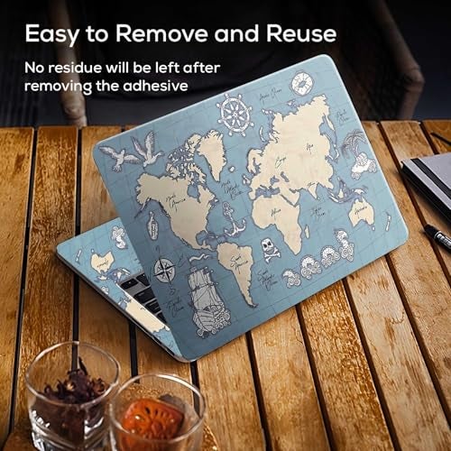 Inkykart DSGN 95 Full Body Laptop Skin Bubble-Free| Laminated| Removable| HD Quality Sticker for Laptops Upto 15.6 Inches Compatible with Hp/Dell/Acer/Lenovo/Asus etc. - Image 3