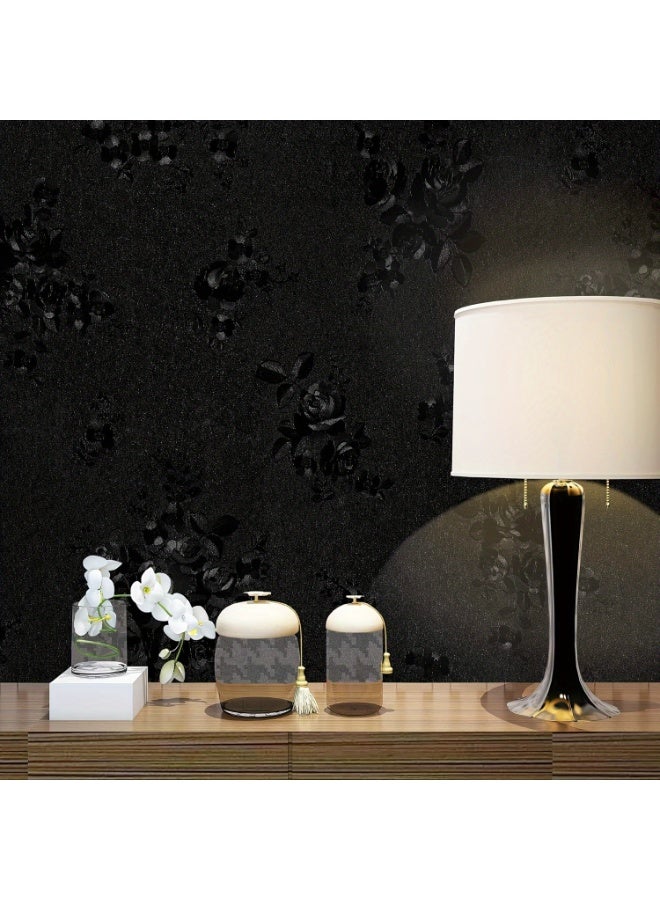 ورق حائط زهري منقوش ذاتي اللصق | مقاوم للماء وقابل للإزالة | تجميل المنزل - Image 2