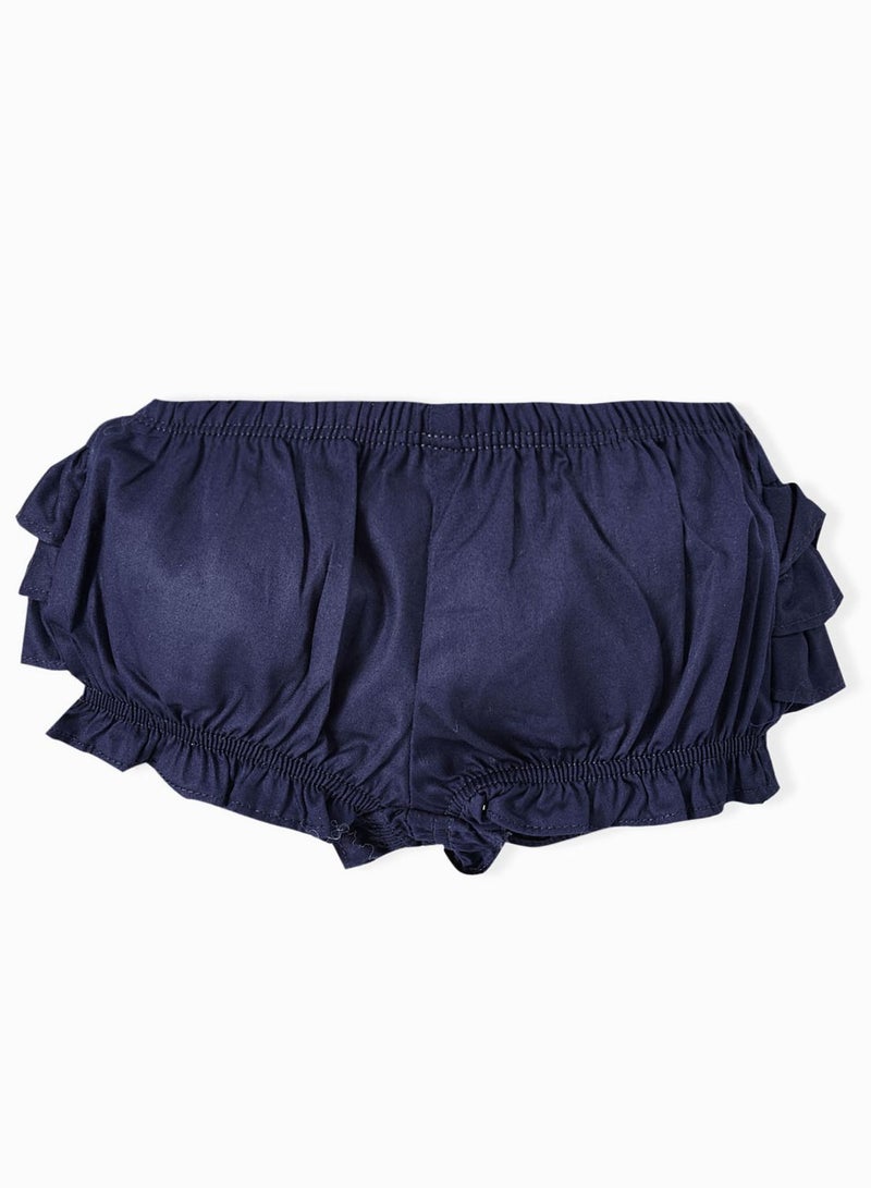 GYMBOREE Navy Flower Girl Dress - Image 3