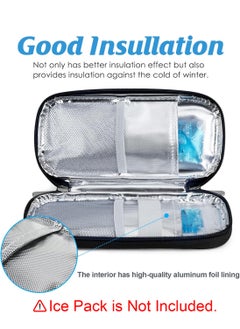 Leng Ke Portable Insulin Cooler Travel Case Diabetic Cooler Bag Insulin Cooling Bag for Insulin Pen and Insulin Medicine  - Image 3