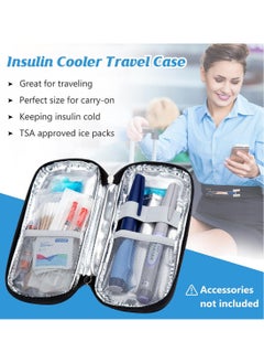 Leng Ke Portable Insulin Cooler Travel Case Diabetic Cooler Bag Insulin Cooling Bag for Insulin Pen and Insulin Medicine  - Image 5
