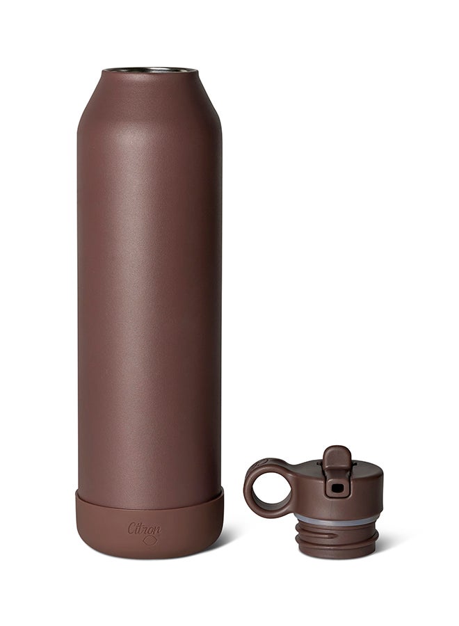Citron Water Bottle - Vacuum Insulated Stainless Steel Water Bottle 750Ml - Plum - Image 1