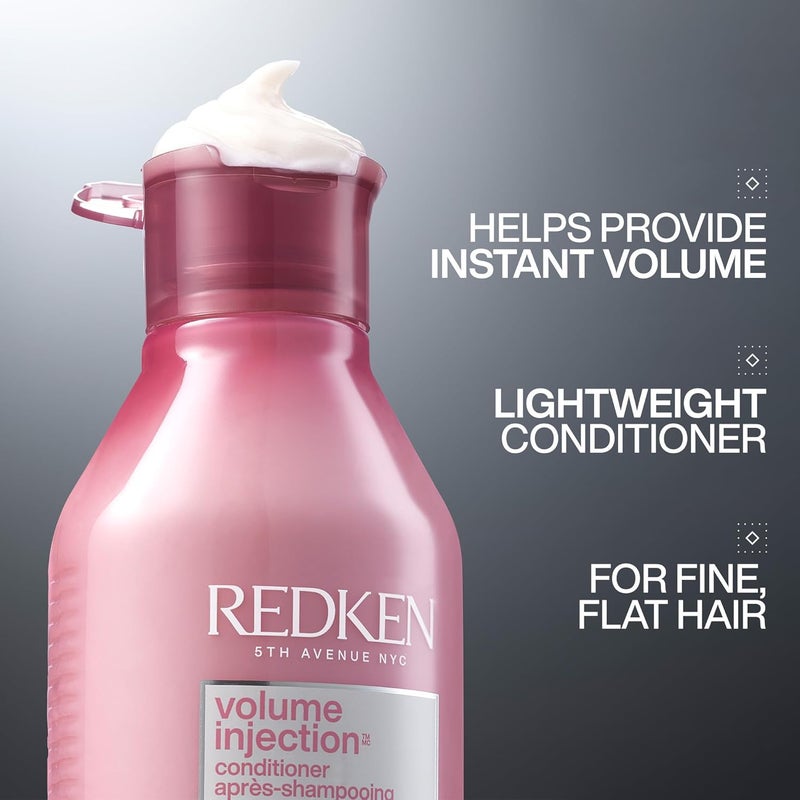 REDKEN بلسم ريدكن لحقن الحجم للشعر الناعم يضيف رفع وحجم ويزيل التشابك دون إثقال الشعر خالي من البارابين - Image 2