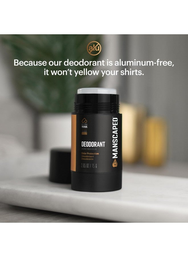 manscaped MANSCAPED® UltraPremium Deodorant, Aluminum-Free Clear Formula, Soft and Comfortable with Cologne-Quality Fragrance for Under Arm Odor Protection, 2.65 oz Stick (1 Pack) - Image 4