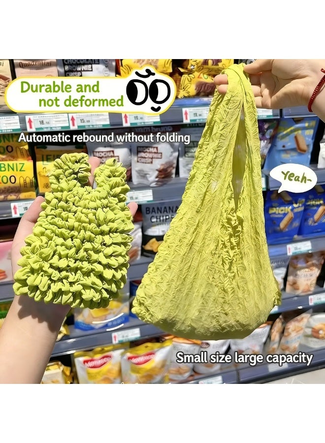 Magic Stretch Bubble Shopping Bag, Large Capacity Foldable Eco-Friendly Bag - Image 1