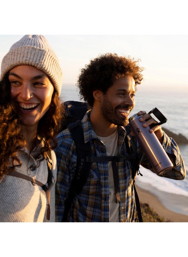 Hydro Flask Flask 24 Oz Lightweight Wide Flex Cap Obsidian  - Image 4