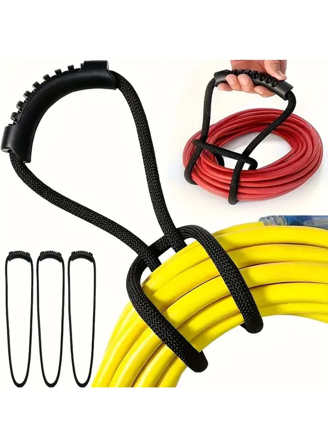 2Pcs Heavy Duty Nylon Storage Strap With Handle 15 75inch For Tools Pipe RV Boat - Image 2