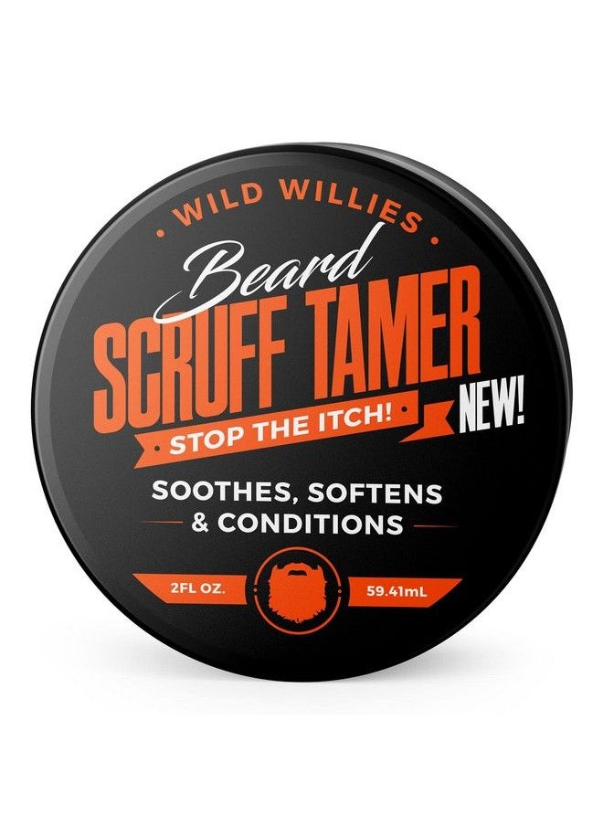 Wild Willies - Beard Cream Scruff Tamer Soothes Softens & Nourishes For Short Beards Stubble & Scruff Beard Itch Relief Softener & Moisturizer With Green Tea Extract & Aloe Vera Gel - Image 1