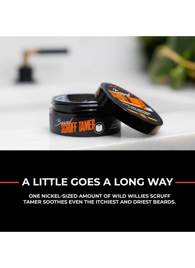 Wild Willies - Beard Cream Scruff Tamer Soothes Softens & Nourishes For Short Beards Stubble & Scruff Beard Itch Relief Softener & Moisturizer With Green Tea Extract & Aloe Vera Gel - Image 1
