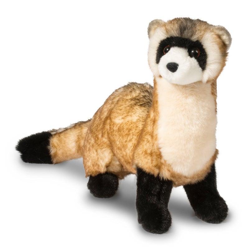 Douglas Vince Black Footed Ferret Plush Stuffed Animal - Image 1