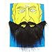 Soochat Halloween Beard Fake Beard False Beards Funny Mustache for Costume Party Supplies - Image 2