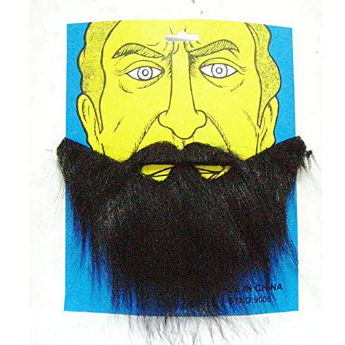Soochat Halloween Beard Fake Beard False Beards Funny Mustache for Costume Party Supplies - Image 5