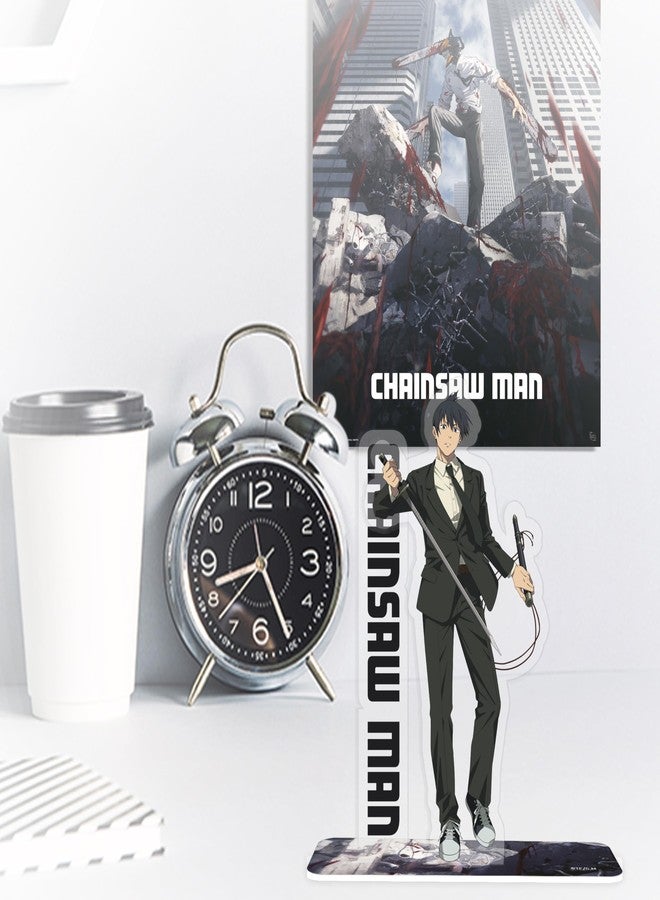 ABYstyle Chainsaw Man Aki 7" Acryl® Acrylic Stand Model Figure Anime - Image 4