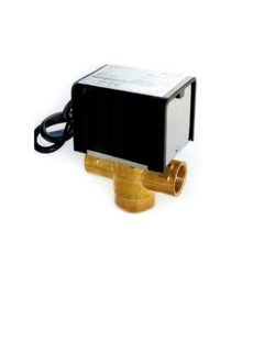 Generic 230VAC Electric HVAC Valve Actuator with Cable for Chiller Water AC Systems 3 Way 3/4 Inch  - Image 2