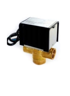 Generic 230VAC Electric HVAC Valve Actuator with Cable for Chiller Water AC Systems 3 Way 3/4 Inch  - Image 1